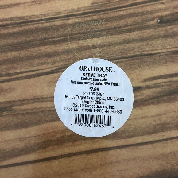 Opalhouse 14" Melamine Pink Cactus Flower Serving Tray Indoor Outdoor Boho - Picture 4 of 4